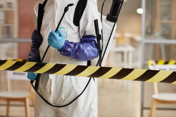 Professional Blood Cleanup technician working in Plymouth, IN